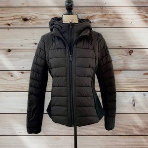 NWT Bernardo Neo Active Double Up Hooded Puffer - Medium
